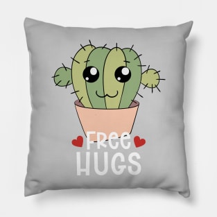 Cactus Free Hughs Pillow