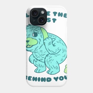 Leave The Past Behind You Phone Case