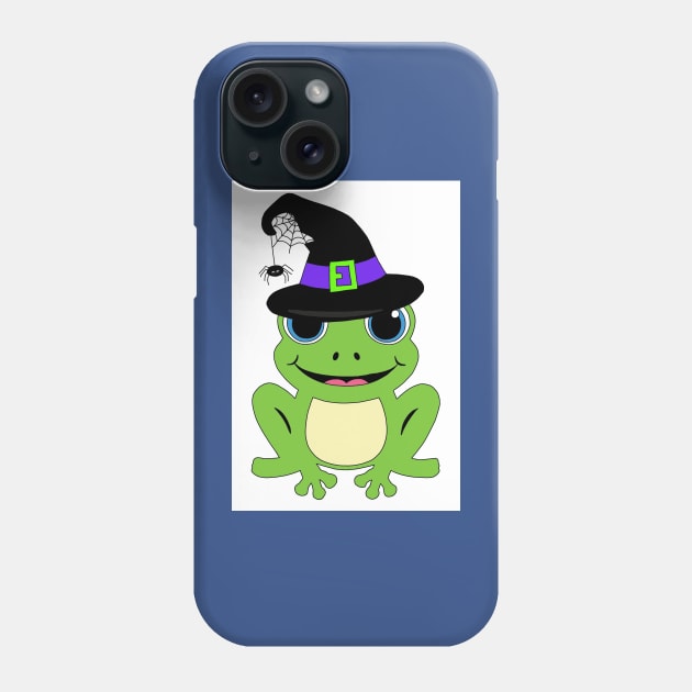 Witchy Frog Phone Case by Believeinthemagicapparel