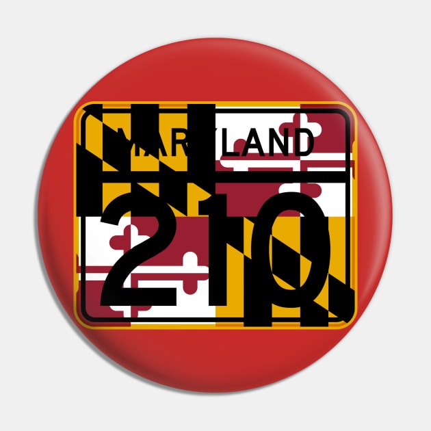 Maryland Route 210 - Indian Head Highway Pin by tugboats