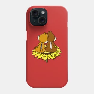 Sunflower chip n dale Phone Case