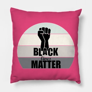 Black Lives Matter Fist Pillow