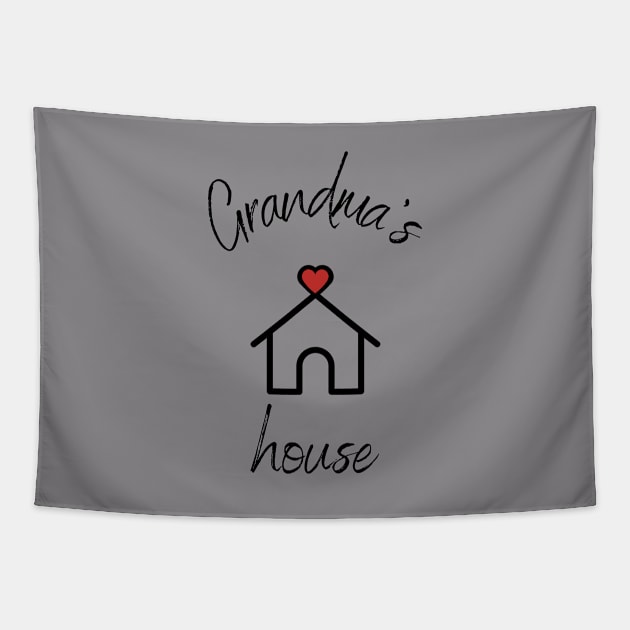 Love Grandma's House Tapestry by Castle Rock Shop