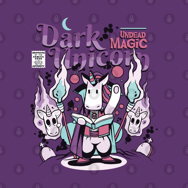 Dark Unicorn Comic by Safdesignx