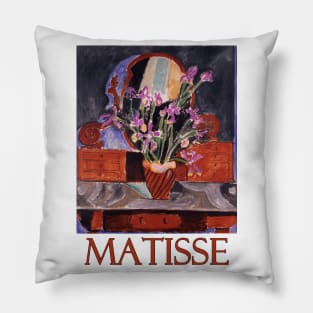 Vase of Irises by Henri Matisse Pillow