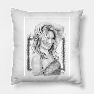 Kylie Minogue 2016 - Pop Princess! (black/white) Pillow