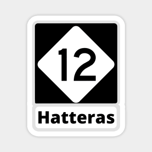 Highway 12 Hatteras Magnet