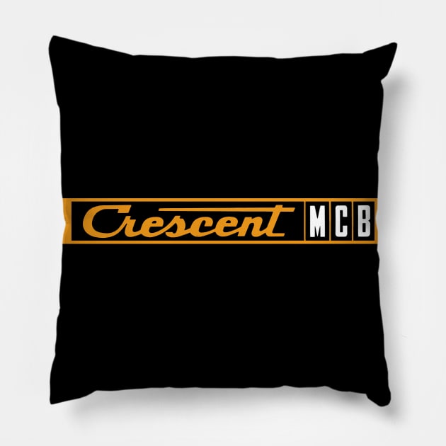 Crescent MCB Pillow by Midcenturydave