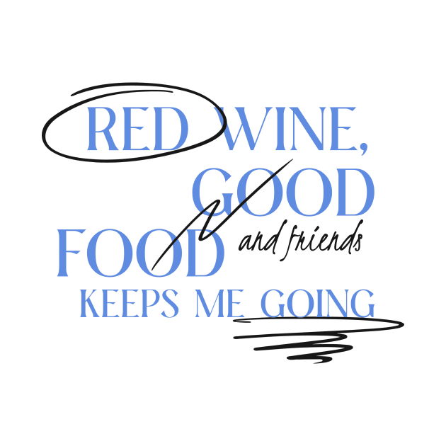 Red Wine Lover by Tip Top Tee's
