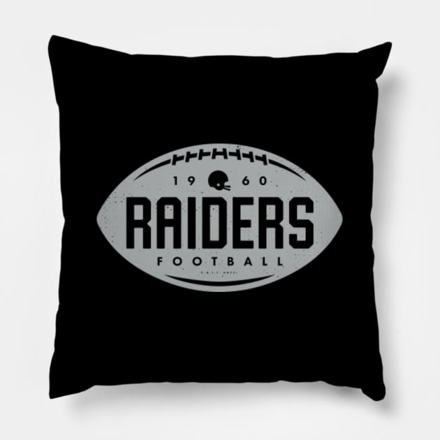 NFL OAKLAND Las Vegas RAIDERS Complete Football Throw Pillow 