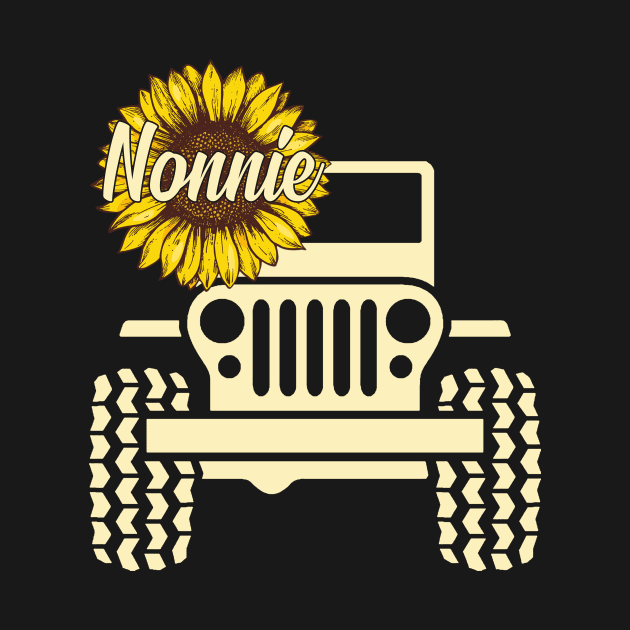 Jeep Sunflower Jeep Nonnie Jeep Women by Jane Sky