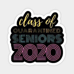 Class of 2020 Quarantined Seniors Flu Virus Quarantine Magnet