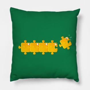 Puzzle Fish Pillow