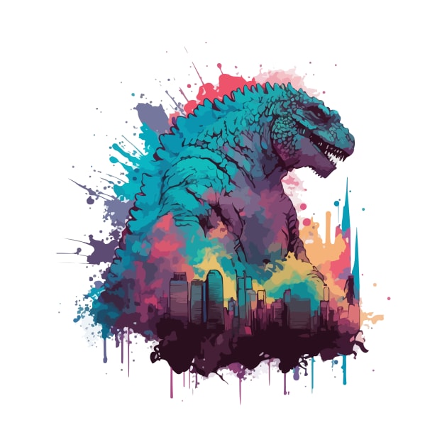 Godzilla by vectrus