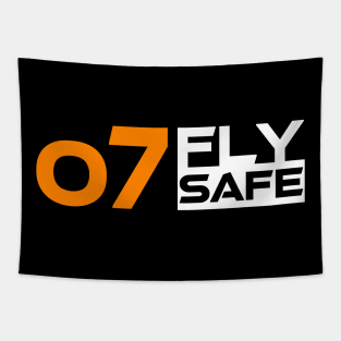 Elite: Dangerous - Fly Safe Tapestry