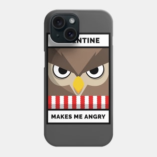 Angry valentine Phone Case