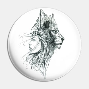 Lioness Pin