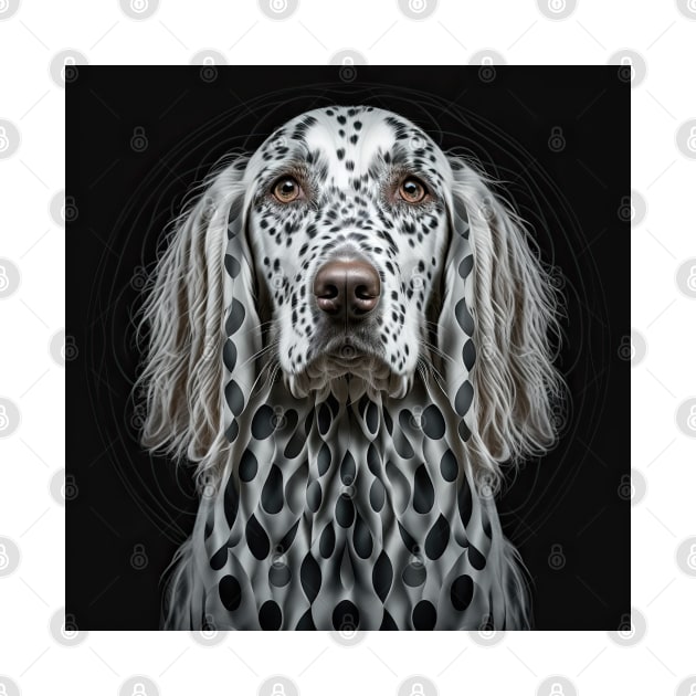 A Fractal Design of An Irish Setter by daniel4510