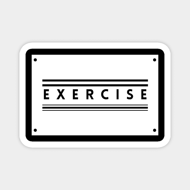 Exercising Spirit Magnet by TEXTTURED