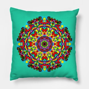 Energetic Mandala Pillow