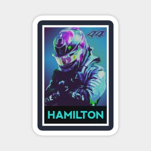 Lewis Hamilton Black Panther 44 F1 Magnet