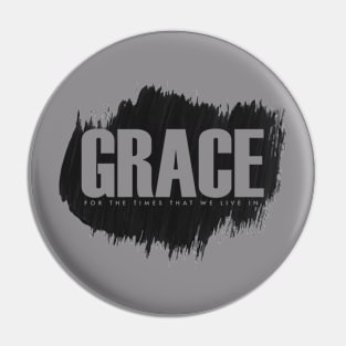 Grace - BLACK Pin