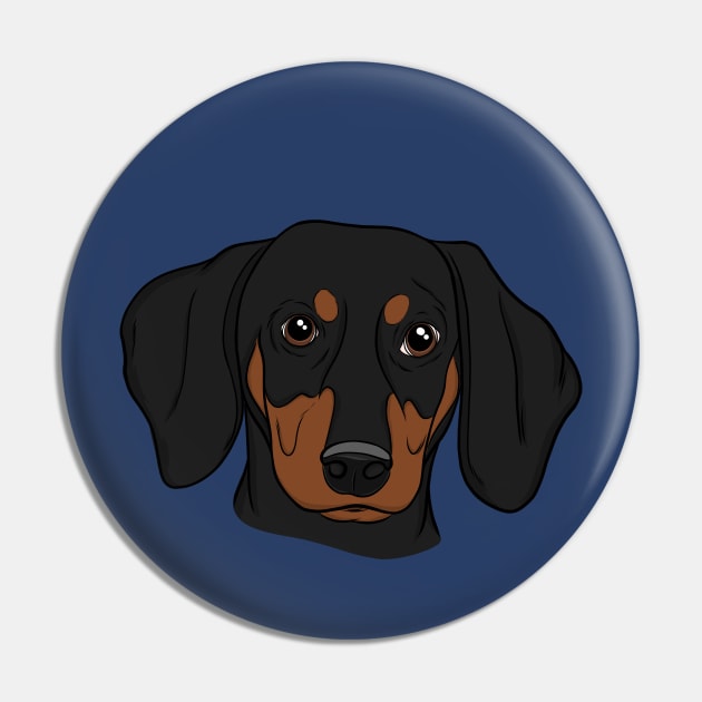 Dachshund Pin by rmcbuckeye