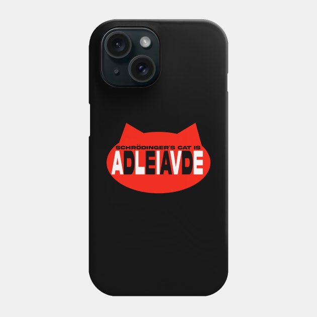 schrodingers Cat Phone Case by Tameink