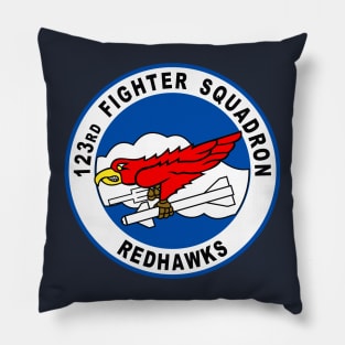 123rd Fighter Squadron Pillow