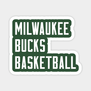 Bucks Basketball Magnet