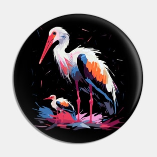 Stork Mothers Day Pin