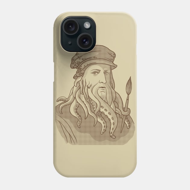 Leonardo da Vyjones Phone Case by crazypangolin