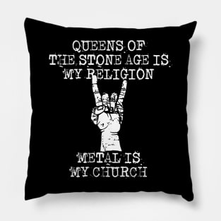 qosa my religion Pillow