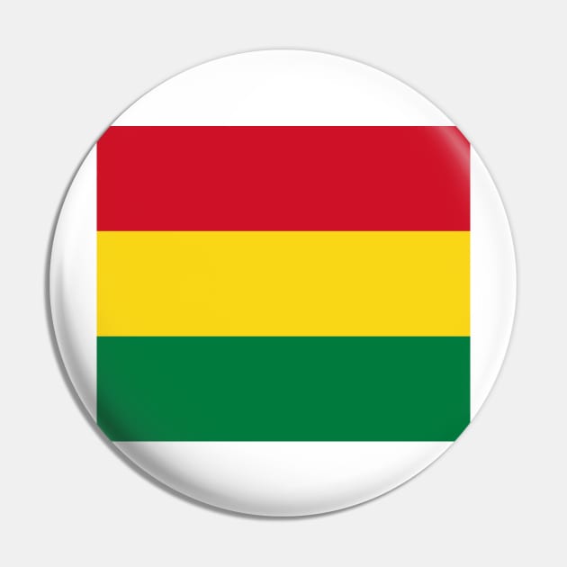 Bolivia Flag Pin by flag for all