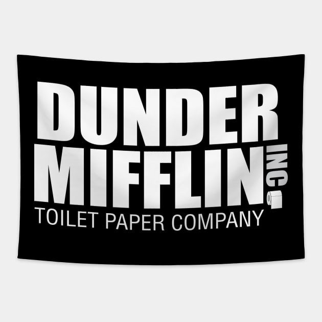 Dunder Mifflin TP Company Tapestry by WMKDesign