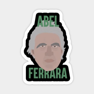 Abel Ferrara Head Magnet