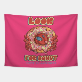 Look For Donut-Taste Of Happiness Tapestry