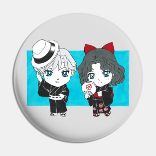 Haruka and Michiru Pin