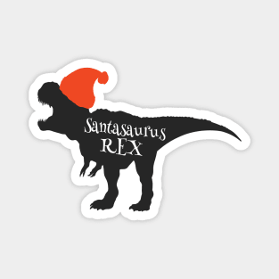 Santasaurus Rex, Santa Claus Dinosaur, Santasaurus Rex, Christmas Dinosaur, Dinosaur Magnet