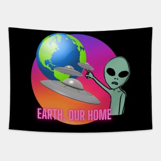 Earth, our home Tapestry