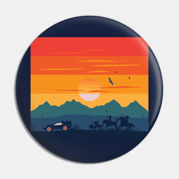 Back to the Wild West Pin by StevenToang