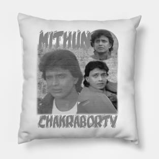 Mega Bollywood black and white Pillow