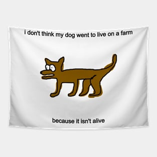 Dog gone Tapestry