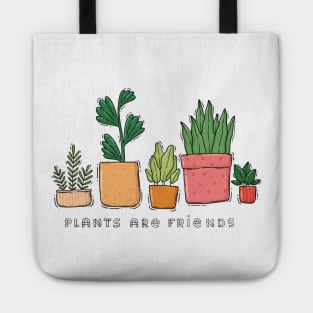 Plants Are Friends Tote