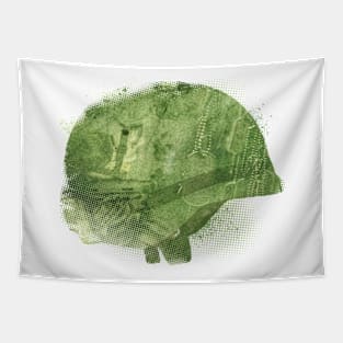 Soldier Helmet Tapestry