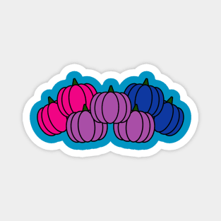 Pride Pumpkins Bisexual Magnet