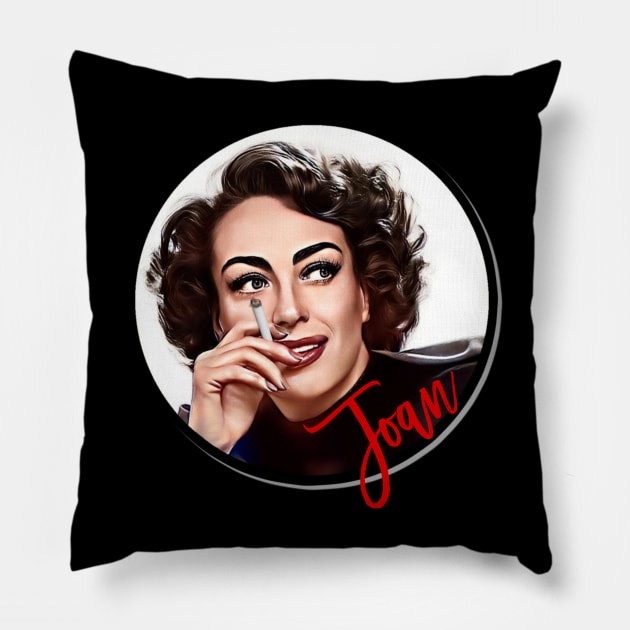 Joan Crawford Pillow by Zbornak Designs