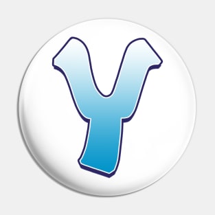 Y - Blue Pin