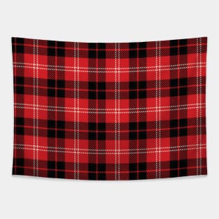 Red Flannel Pattern Tapestry