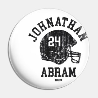 Johnathan Abram New Orleans Helmet Font Pin